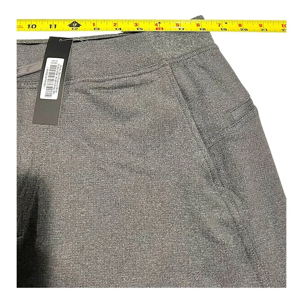NWT Hylete Flexion II Men's XXL Heather‎ Gray Athletic Training Shorts